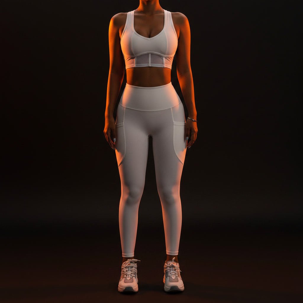 Women's Running Beauty Back Nude Fitness Clothing - Skelet Fitness