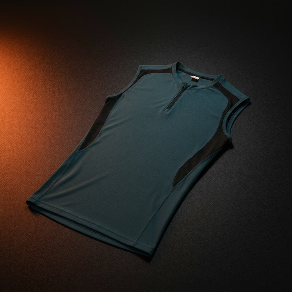 AeroFit™ Men's Quick-Dry Compression Tank Top - Skelet Fitness