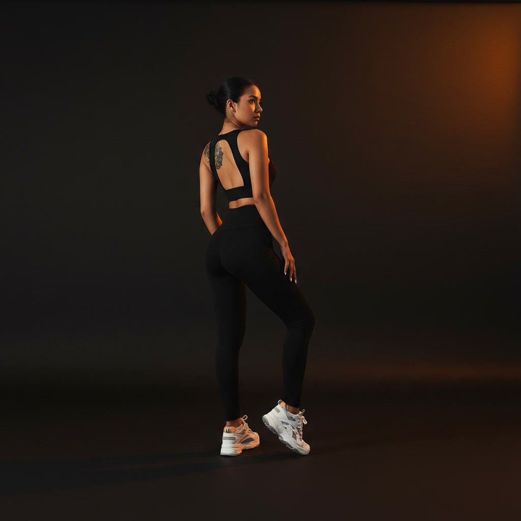 Women's Running Beauty Back Nude Fitness Clothing - Skelet Fitness
