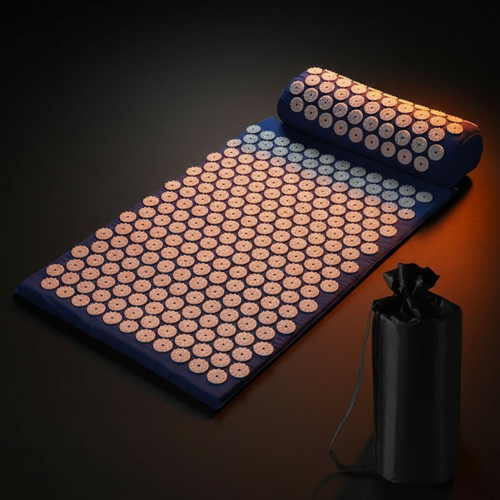 AcuRelief™ Yoga Acupressure Mat & Pillow Set - Skelet Fitness