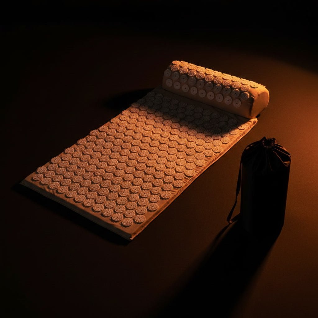AcuRelief™ Yoga Acupressure Mat & Pillow Set - Skelet Fitness